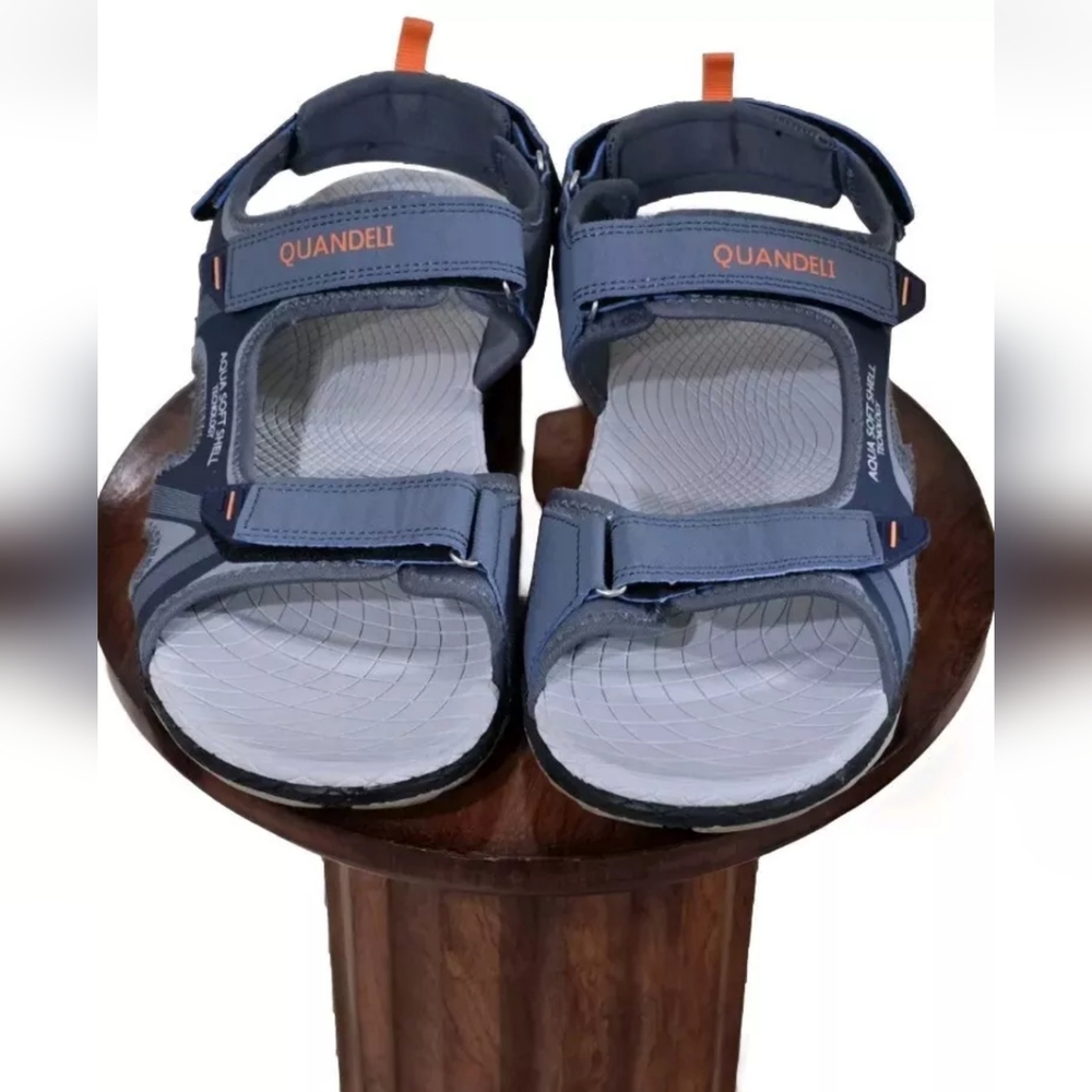 QUANDELI Men's Sport Sandals Open Toe Water Sandals with Arch Support 13 Outdoor
